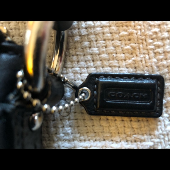 Coach Crossbody Bag -Black w/silver hardware - Picture 11 of 16